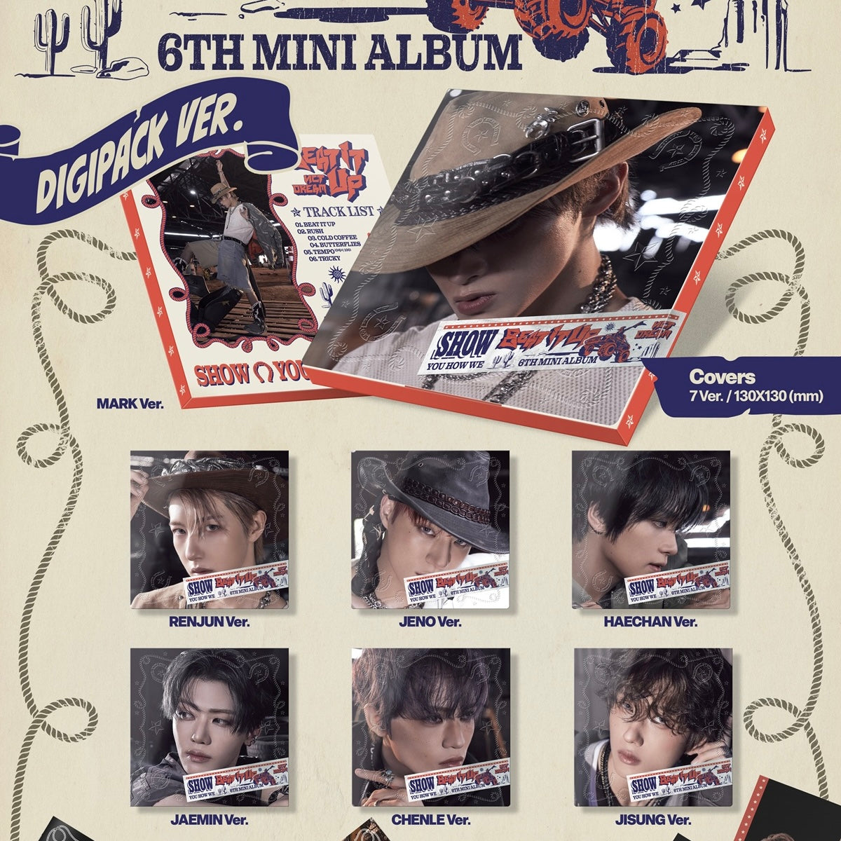 K-POP・アジア NCT DREAM Beat it up degipack mu-mo mumo K-POP