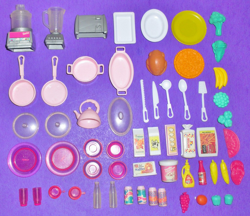 1995) Barbie So Much To Do! Kitchen Accessories | BOX DATE:… | Flickr