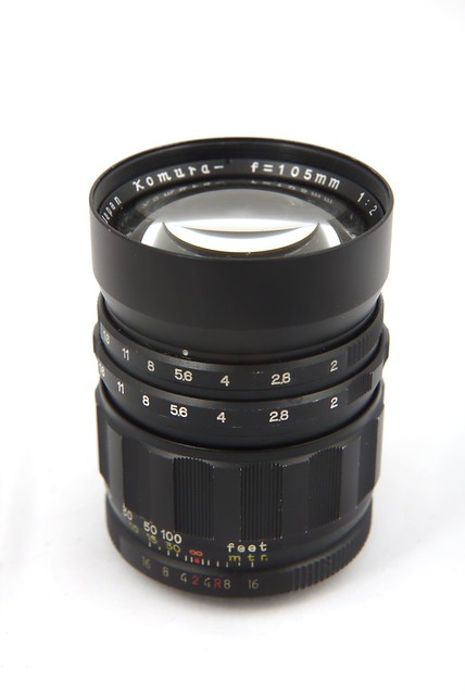 Sankyo Kohki Komura 105mm f/2 | Flickr