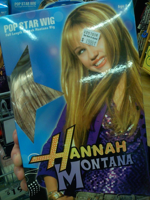 Hannah Montana Pop Star Wig | My favorite part is the pricet… | Flickr