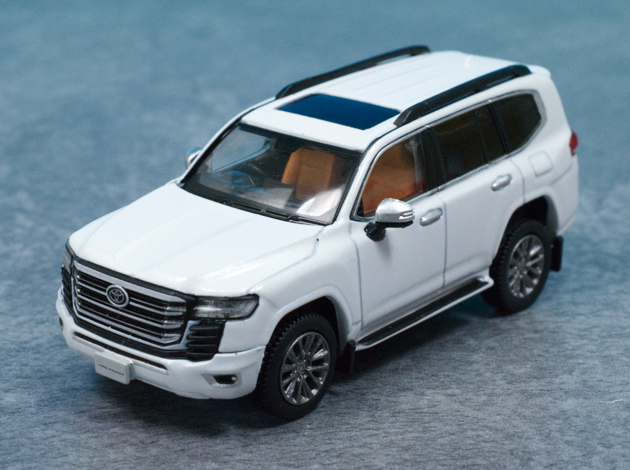 レビュー ホビージャパン 1/64 トヨタ ランドクルーザー（JA300W ZX