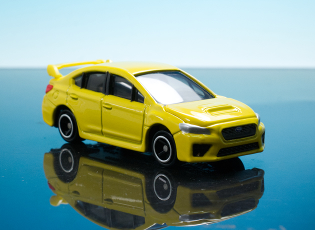レビュー タカラトミーアーツ食玩 トミカ標識セット5「スバル WRX STI