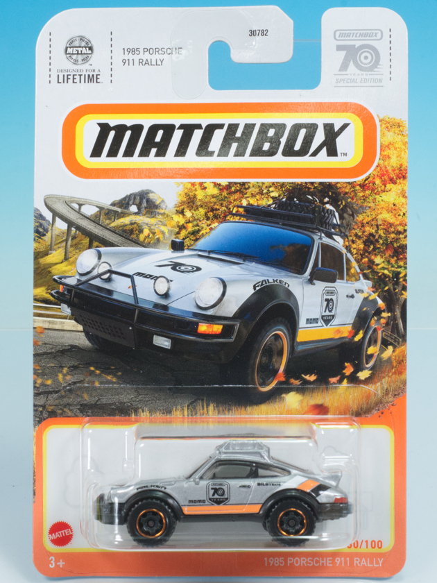 レビュー マッチボックス 1985 ポルシェ 911 ラリー（930） : ミニカー沼