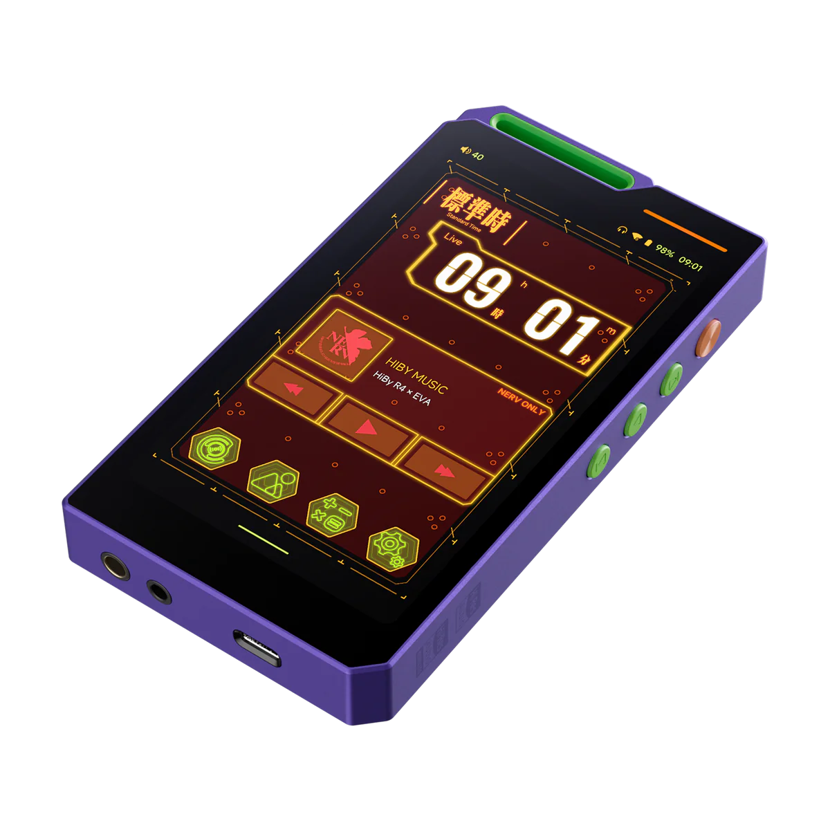 HiBy R4 × EVANGELION Limited Edition予約受付中 : mp3tidalwave UR