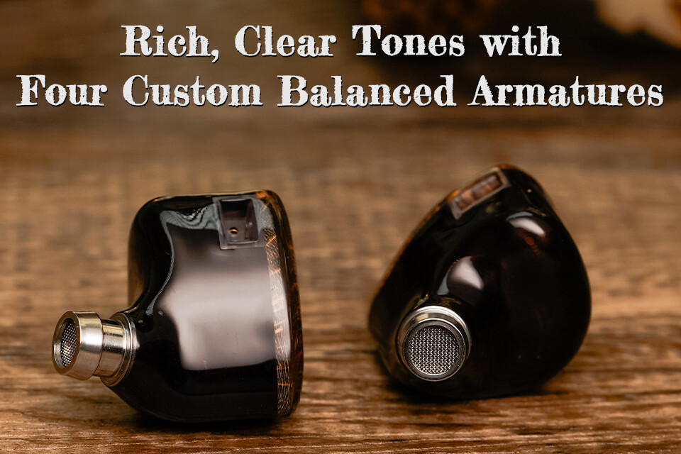 新製品情報》 「DUNU x Gizaudio DaVinci」 4基のBAと2種類のDDによる