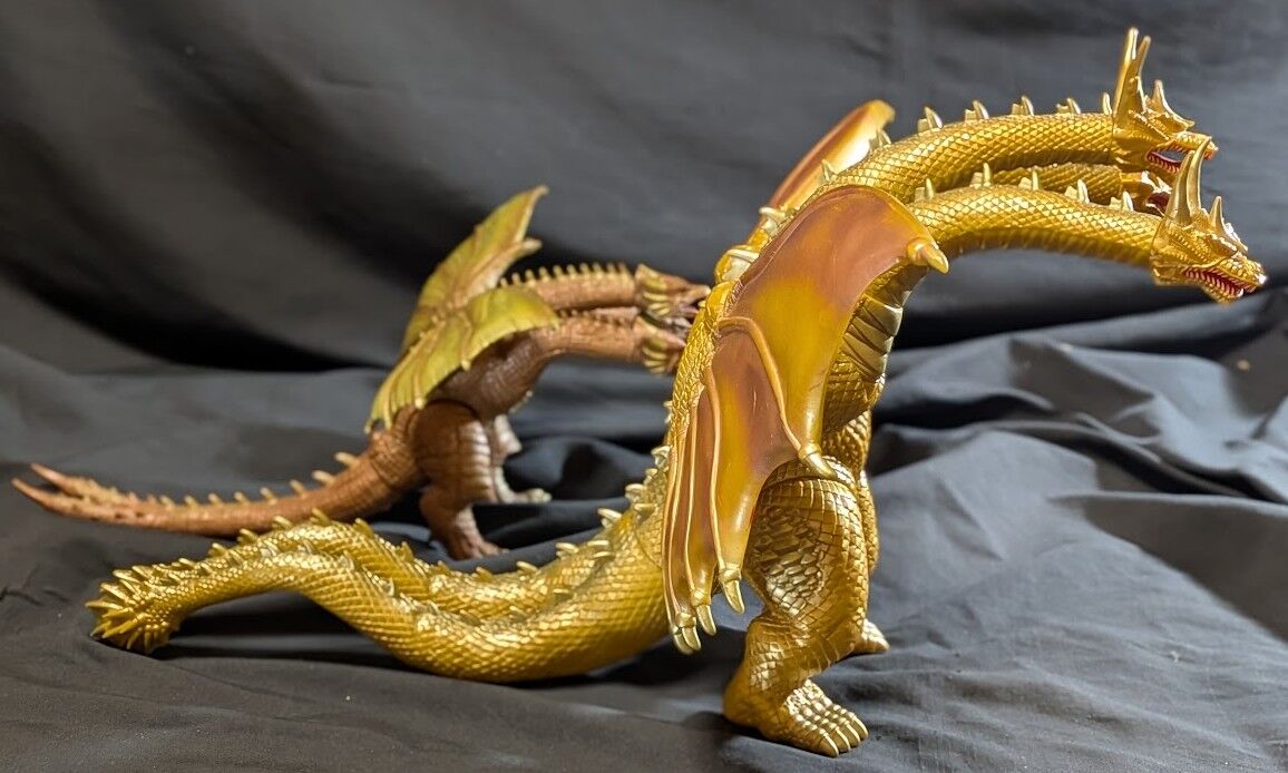 キングギドラ＆白亜紀ギドラ「平成モスラ3」登場怪獣（バンダイ