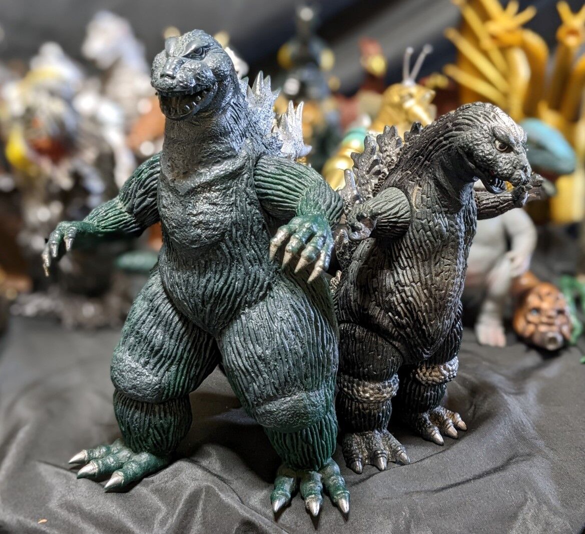 昭和ゴジラ東宝チャンピオンまつり（バンダイ）ソフビフィギュア 19体