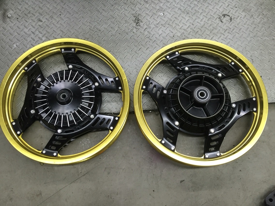 リメイクホイール完成しました(((o(*ﾟ▽ﾟ*)o))) : Deep Fieldの