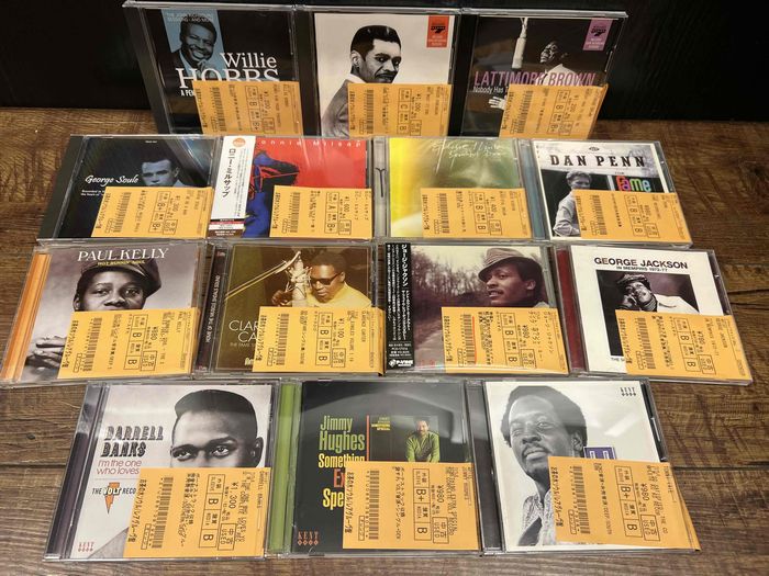 ☆1/20(土)SOUL中古CD男性ソロシンガーのみで130枚入荷 : ディスク