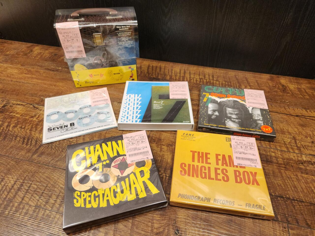 ◎12/28(水) SOUL・REGGAE 7INCH BOX 6点入荷!!! : ディスクユニオン