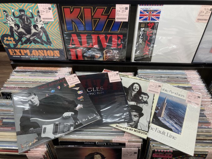 10/14(火) ROCK中古レコード新入荷情報】美品多数！！ ロック王道