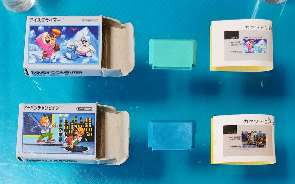 Nintendo ファミコン&カセットインボックスセット フィギュア 任天堂