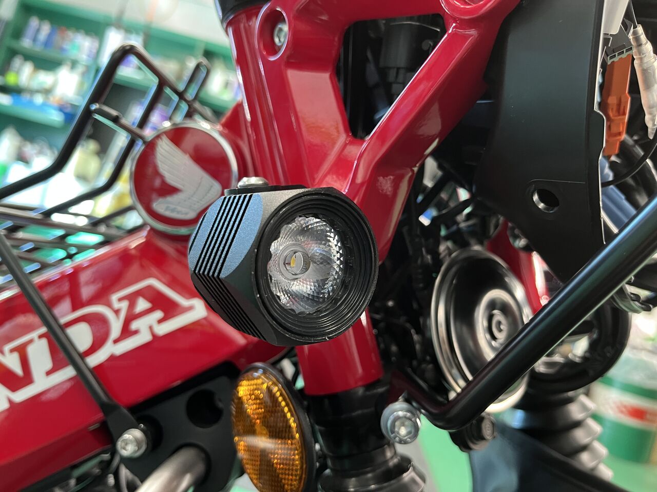 SP武川】CT125ハンターカブフォグランプ取り付け！ : 2りんかんブログ