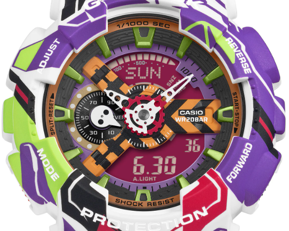 エヴァンゲリオン × G-SHOCK”！「GA-110EVA30-7AJR」発表！TVシリーズ