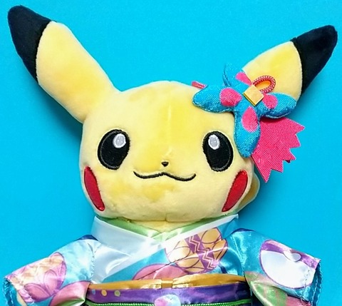 金沢のお土産にぴったり♪】ぬいぐるみ 加賀着物のピカチュウ ポケモン