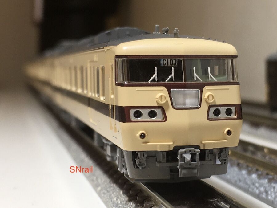 TOMIX 117系100番台から下関のC−103編成を製作する : SN総合車両所の