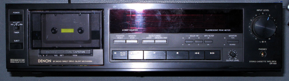 DENON DR-M9 （カセットデッキ）また黒星 : フラットバーロードで行こう！