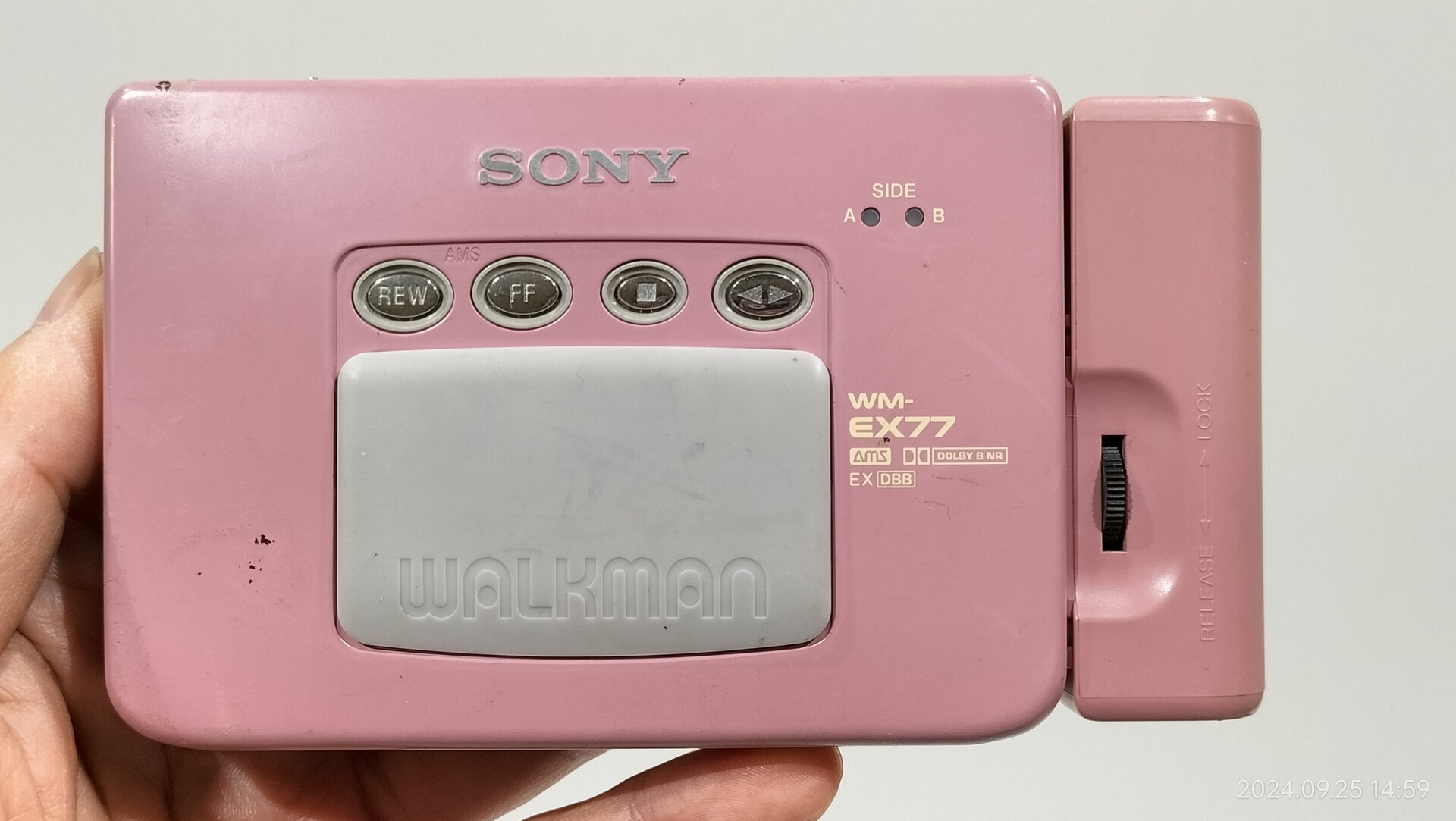 1991/平成3/SONY/WM-EX77/WALKMAN/ソニー/ウォークマン/オートカセット