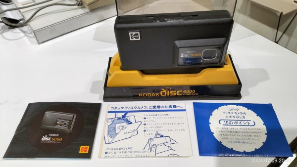 1985/昭和60/KODAK/KODAK DISC 6000/ディスクフィルムカメラ/1998年