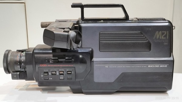 1986/昭和61/National/NV-M21/MACLORD MOVIE/CCD/VHSフルカセット肩