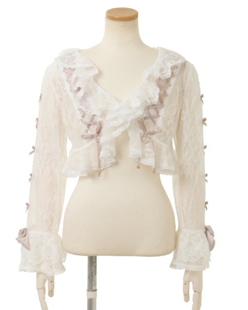 フリルレースボレロカーディガン ｜ LIZ LISA（リズリサ）公式通販