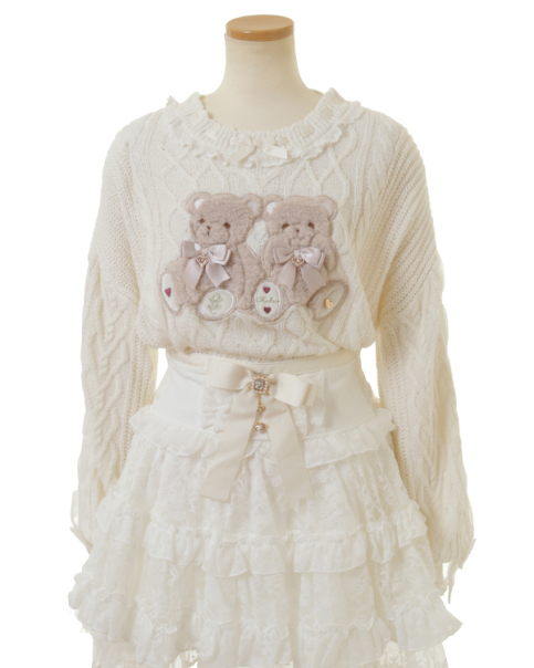 Twin Bearsニットトップス ｜ LIZ LISA（リズリサ）公式通販 ｜ Tokyo