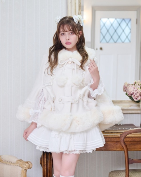 シャギーツインリボンポンチョ ｜ LIZ LISA（リズリサ）公式通販