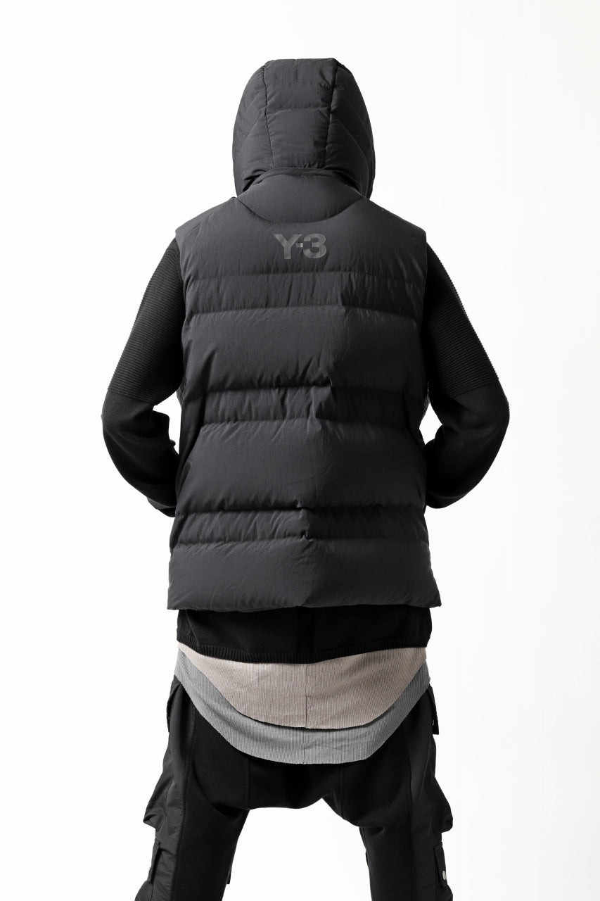 Y-3 Yohji Yamamoto M CLASSIC PUFFY DOWN VEST (BLACK)の商品ページ
