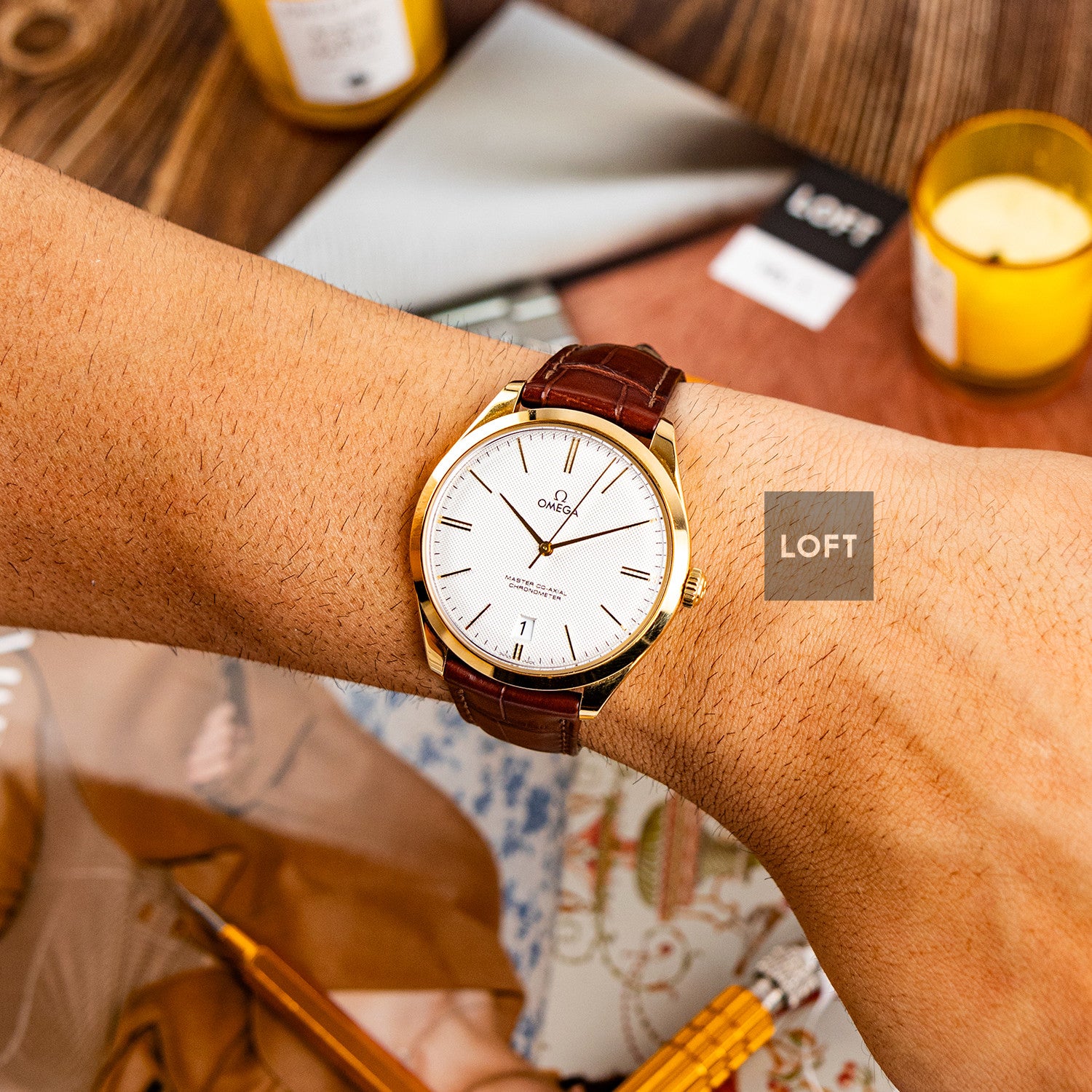 Omega De Ville Trésor Hand Wound Yellow Gold 40mm – LOFT