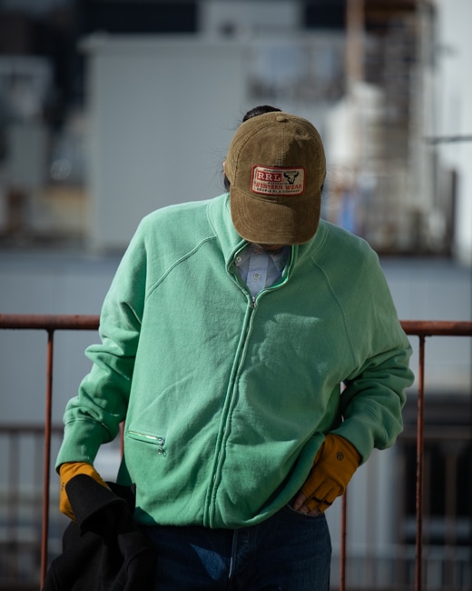 MAATEE&SONS VINTAGE JIP スエット [Green]