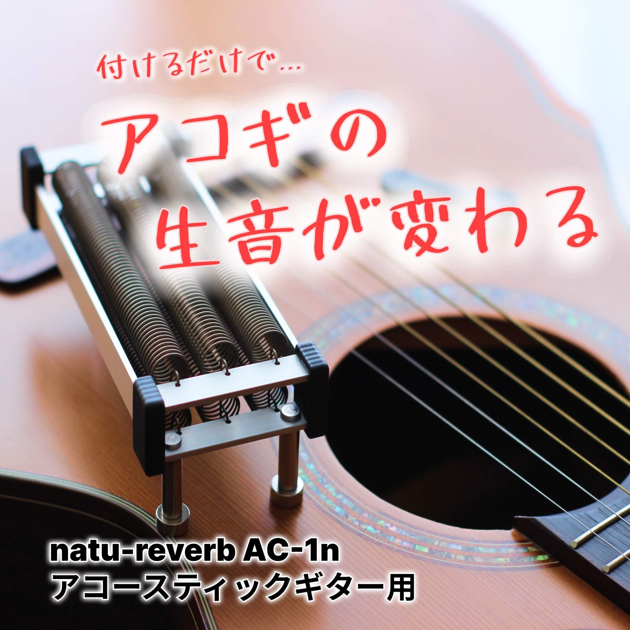 アコースティックギター用 ナチュリバーブ natu-reverb AC-1n | アンプ