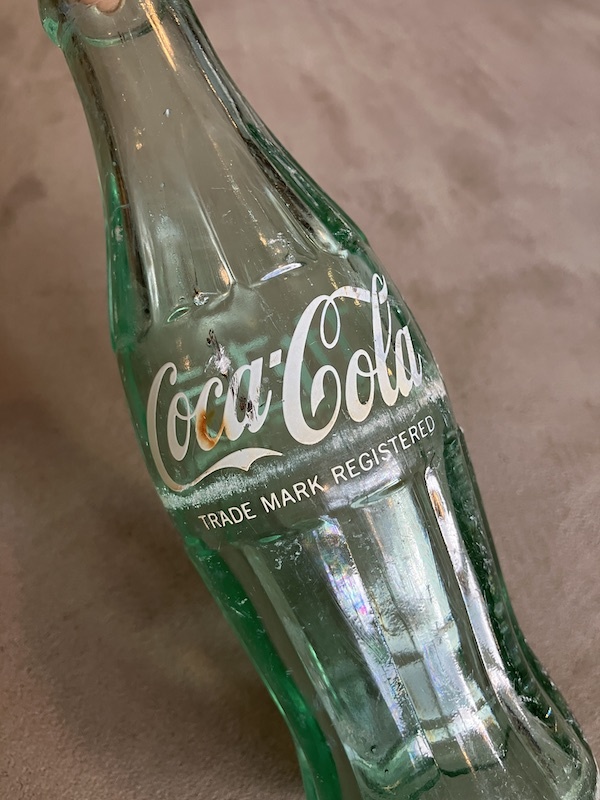 1970'S SODA BOTTLE ソーダボトル ポップボトル ガラス瓶 カタカナ