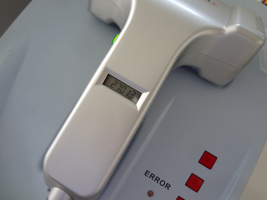 使用限度を超えた脱毛機のハンドピース | 繋ぐ繋がるリンケージ