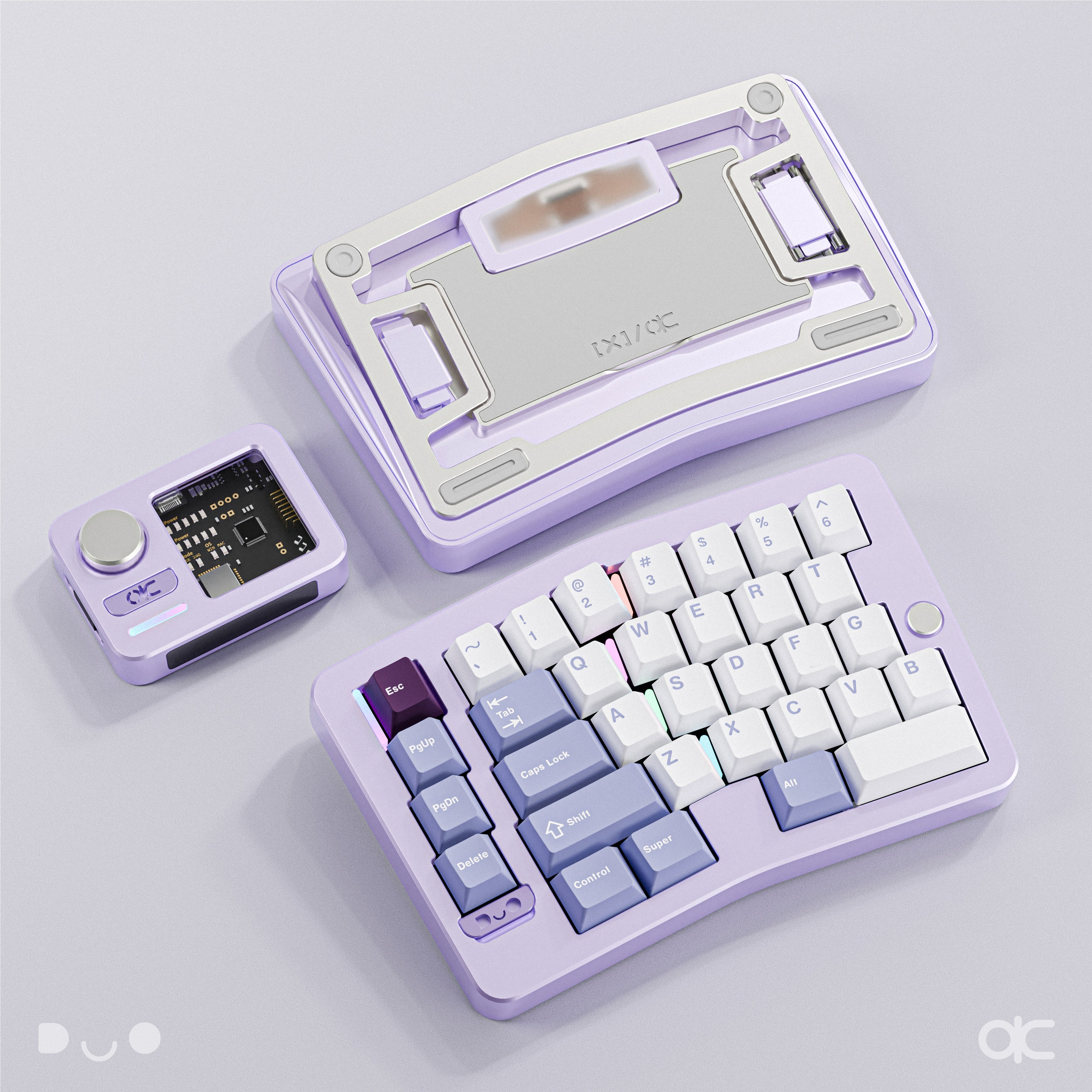 QK Alice Duo - Ergonomic Alice Mechanical Keyboard Split Alice