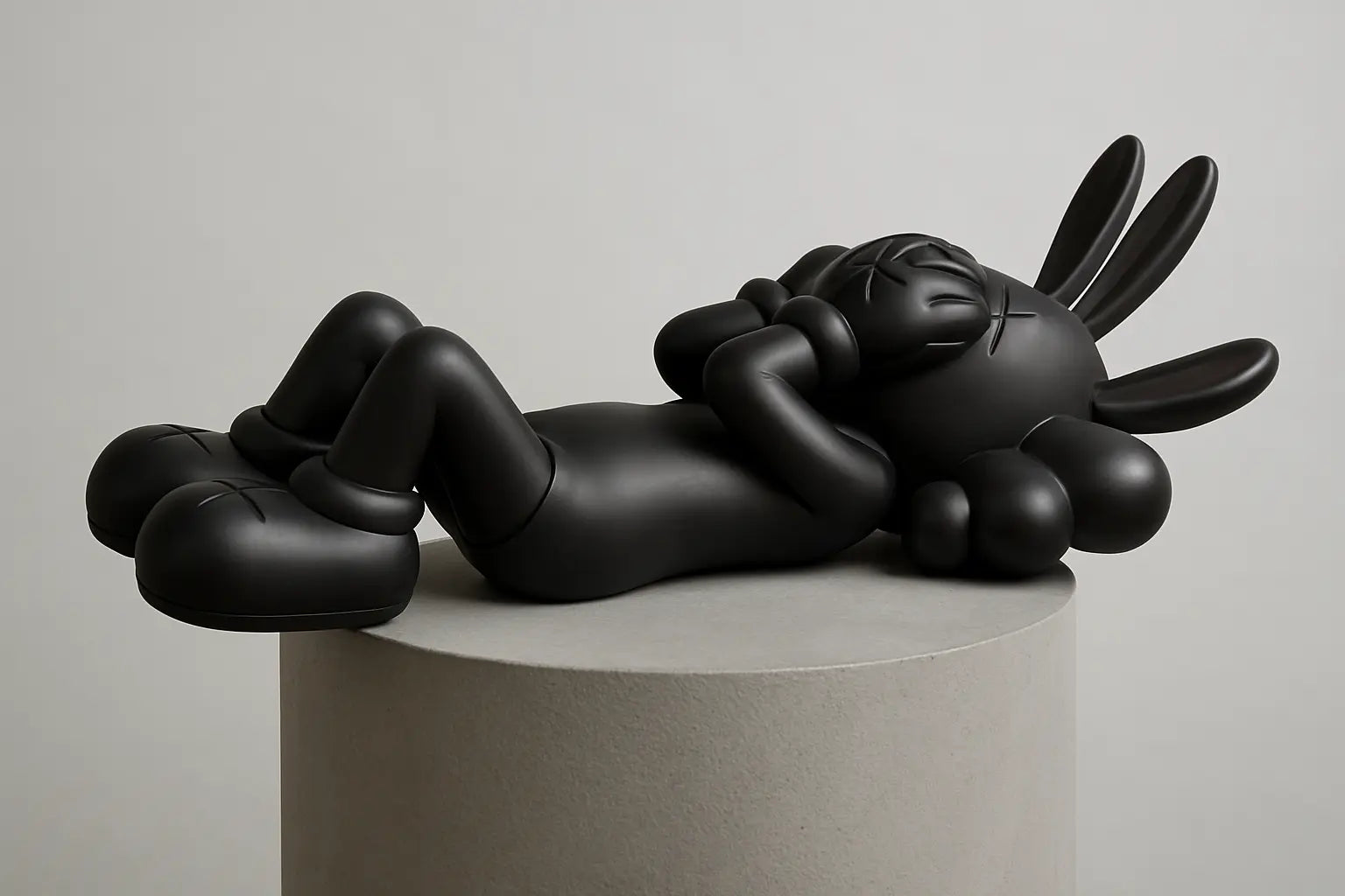 KAWS – Holiday Indonesia Figure Black (2023) | Sculpture – LYNART