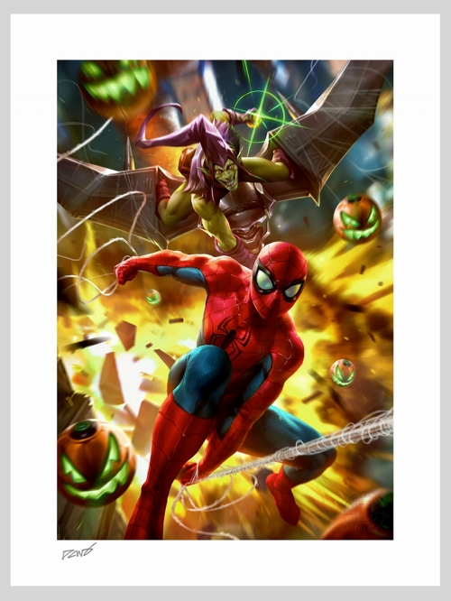 マーベルコミック/ スパイダーマン vs グリーンゴブリン by DCWJ