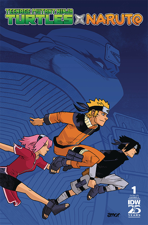 全編英語/リーフ】TEENAGE MUTANT NINJA TURTLES X NARUTO #1（Cover C