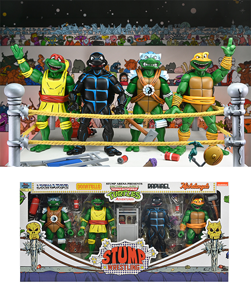 豆魚雷限定/数量限定】TMNT Archie Comics/ スタンプ・レスリング