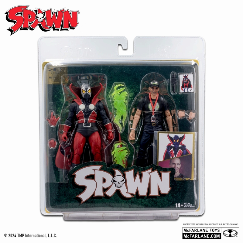 SPAWN/ スポーン＆トッド・マクファーレン 7インチアクション