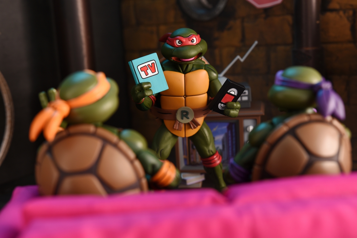 豆魚雷限定/数量限定】TMNT Cartoon animation/ ラファエロ