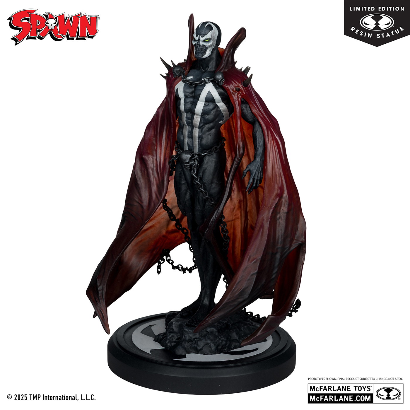SPAWN ブラック・ホワイト＆レッド・オールオーバー/ スポーン by