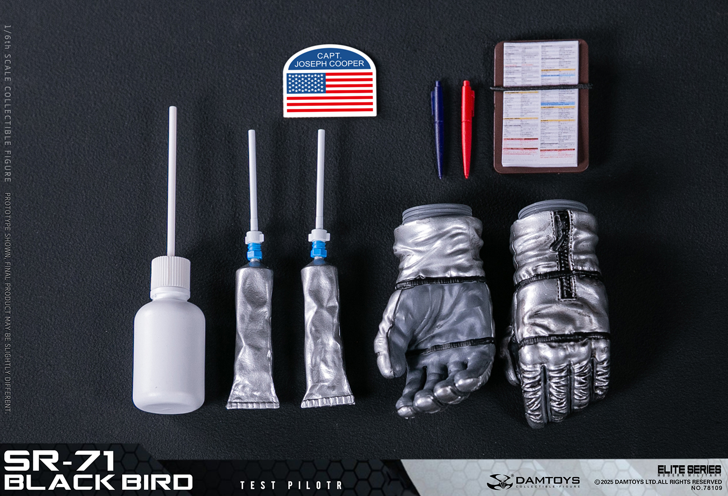 SR-71 ブラックバード テストパイロット 1/6 アクションフィギュア