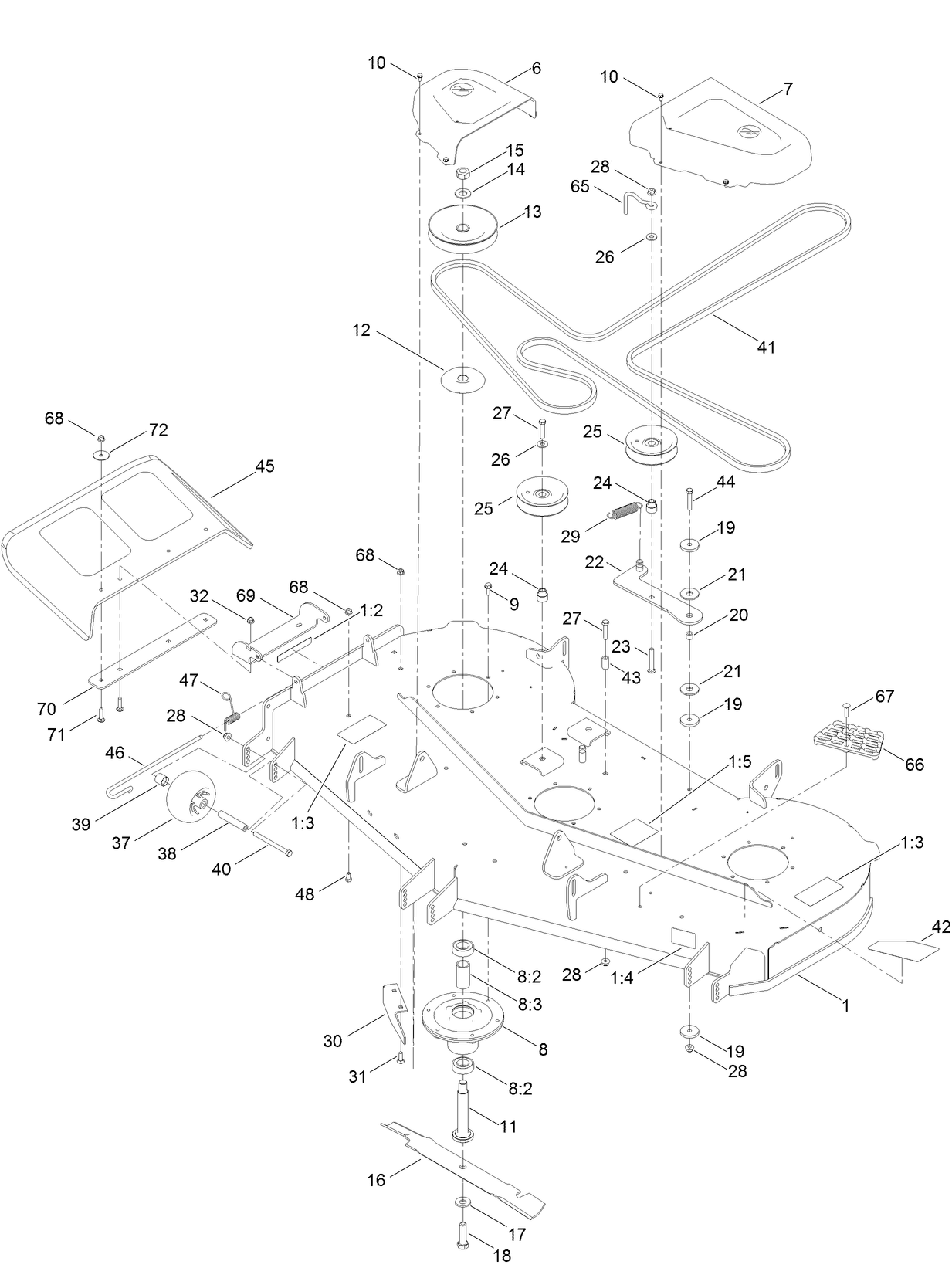 Parts – Titan ZX6000 Riding Mower | Toro