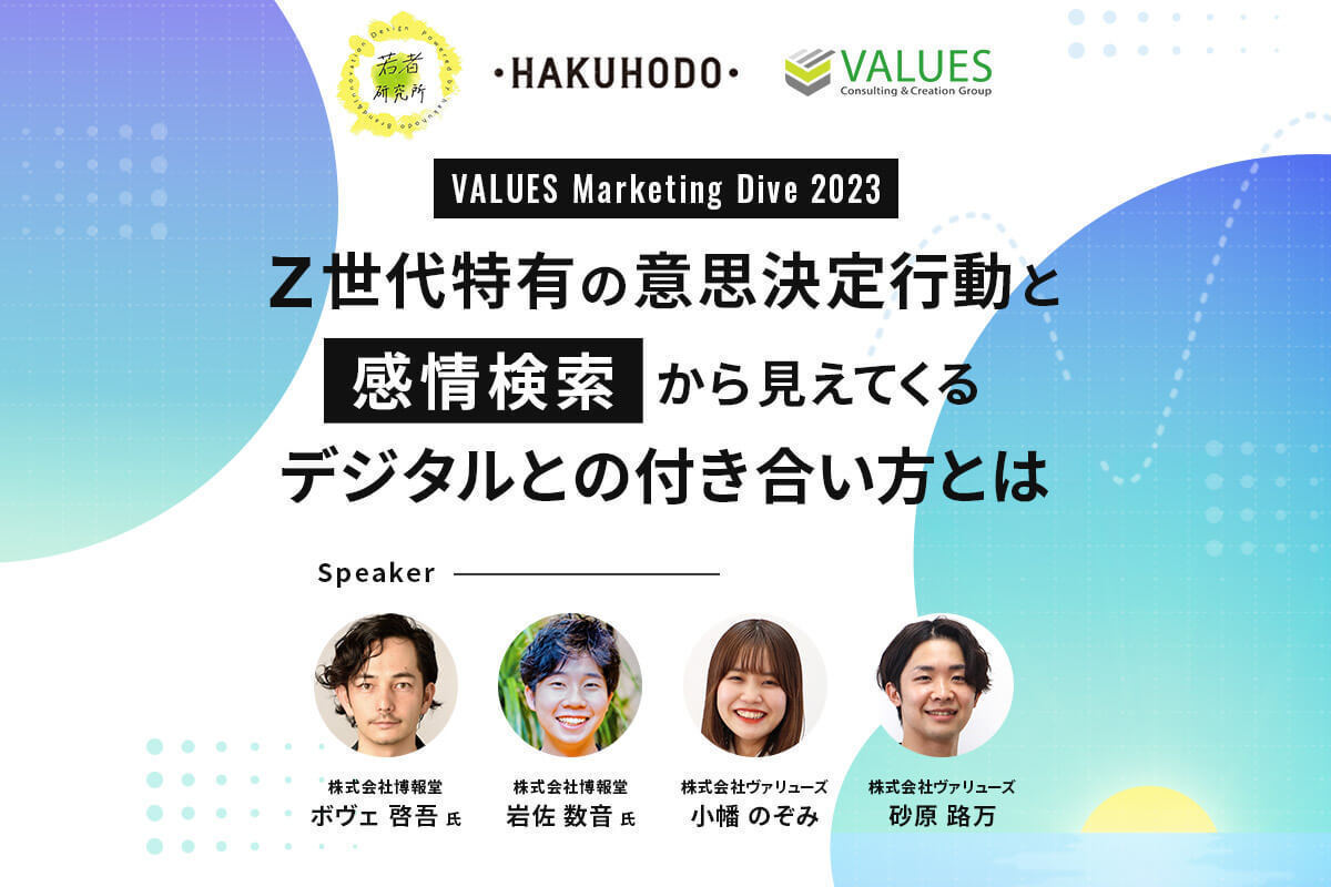Z世代特有の意思決定行動と「感情検索」から見えてくるデジタルとの