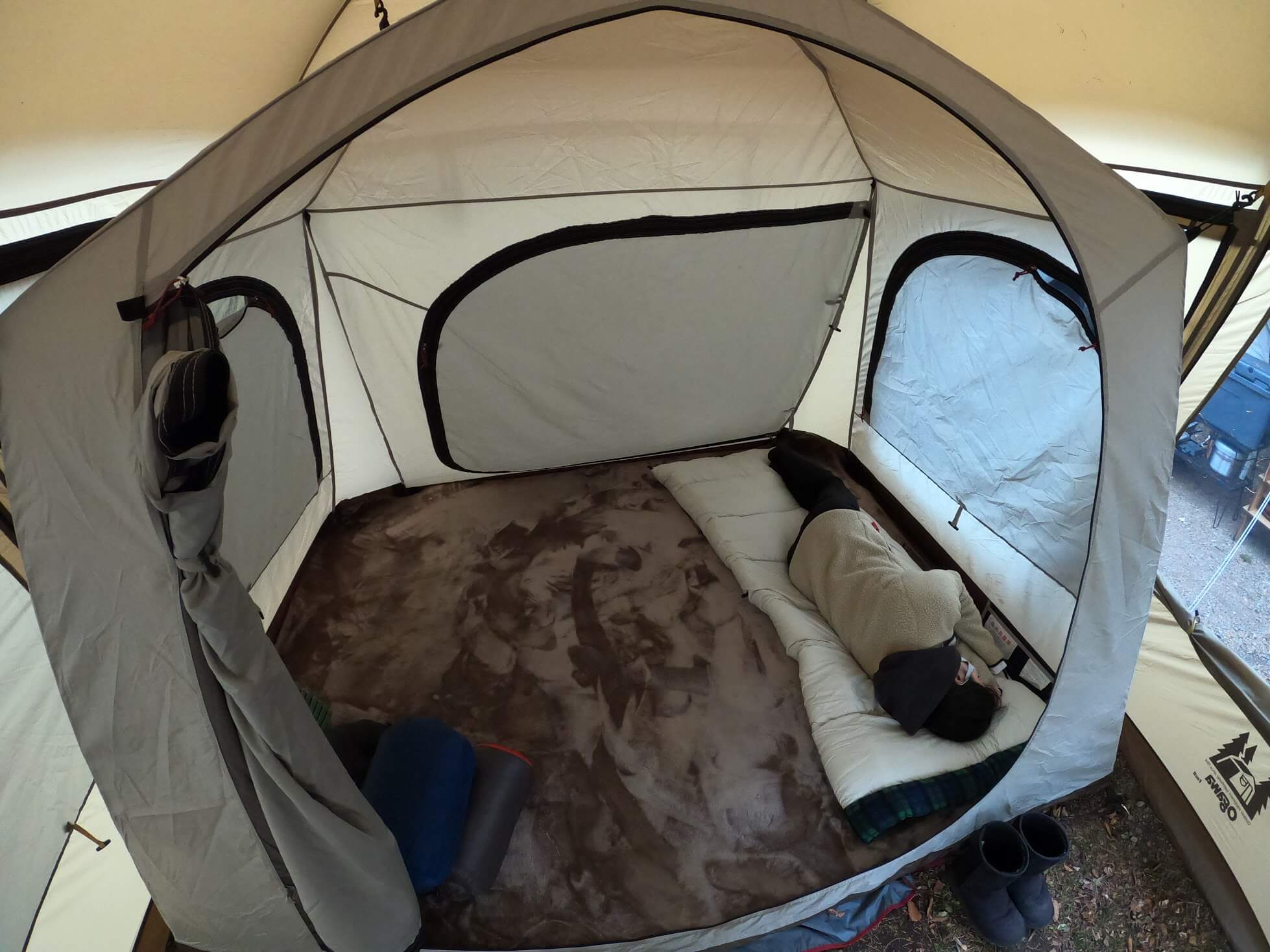 ogawa ファシル レビュー。「全てがちょうど良い」ファミリーテント