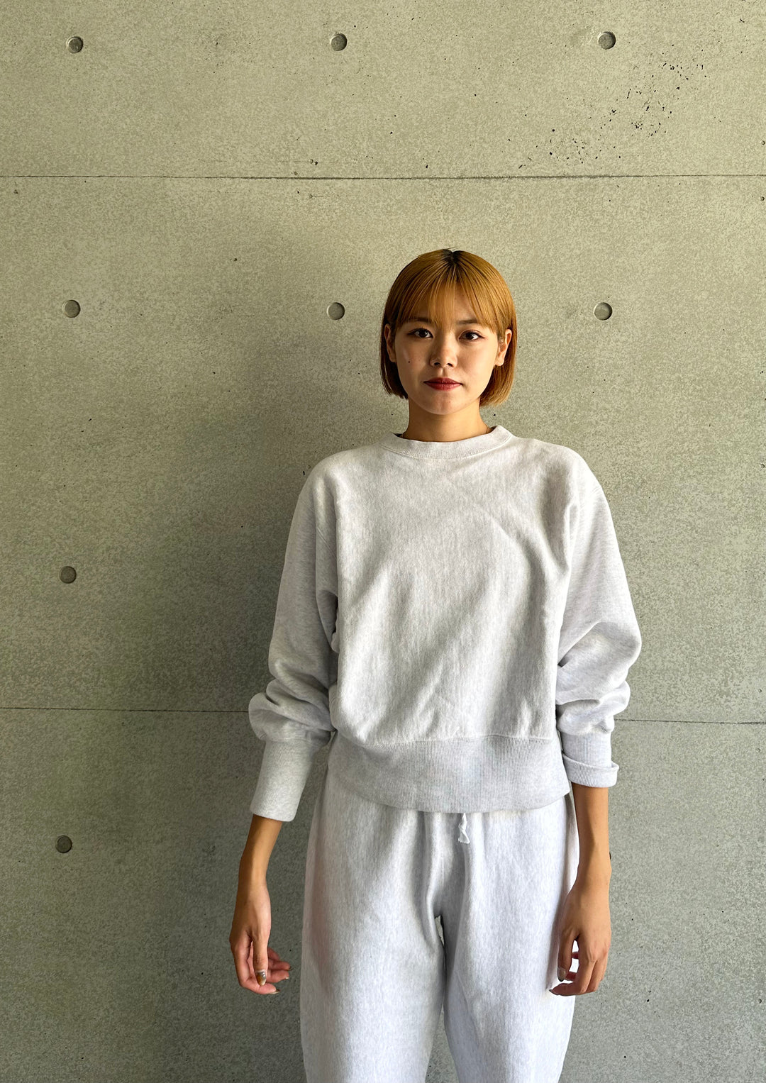 OSHIMA REI | REVERSE WEAVE PO 裏起毛トレーナー | MACHU PICHU SHOP