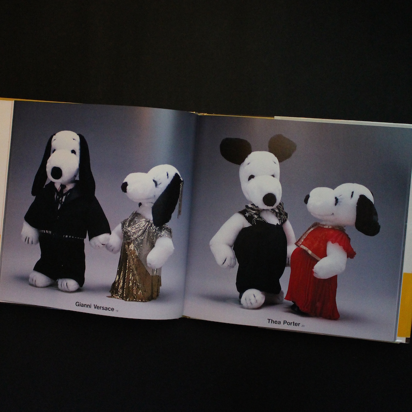 スヌーピーインファッション 写真集 SNOOPY IN FASHION 初版 帯