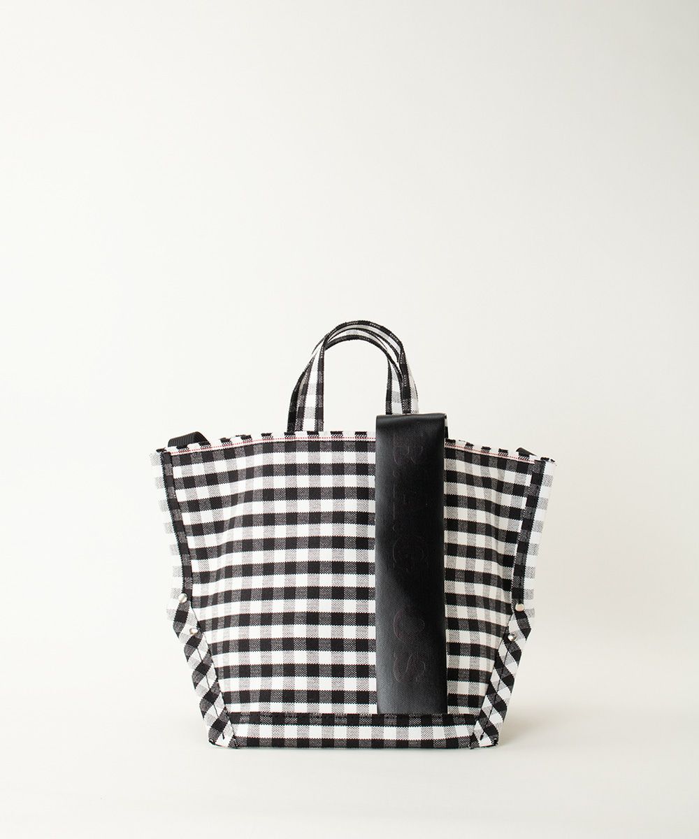 ebagos【26SS 予約】4月中旬～下旬頃入荷予定ギンガム・Y字トートM