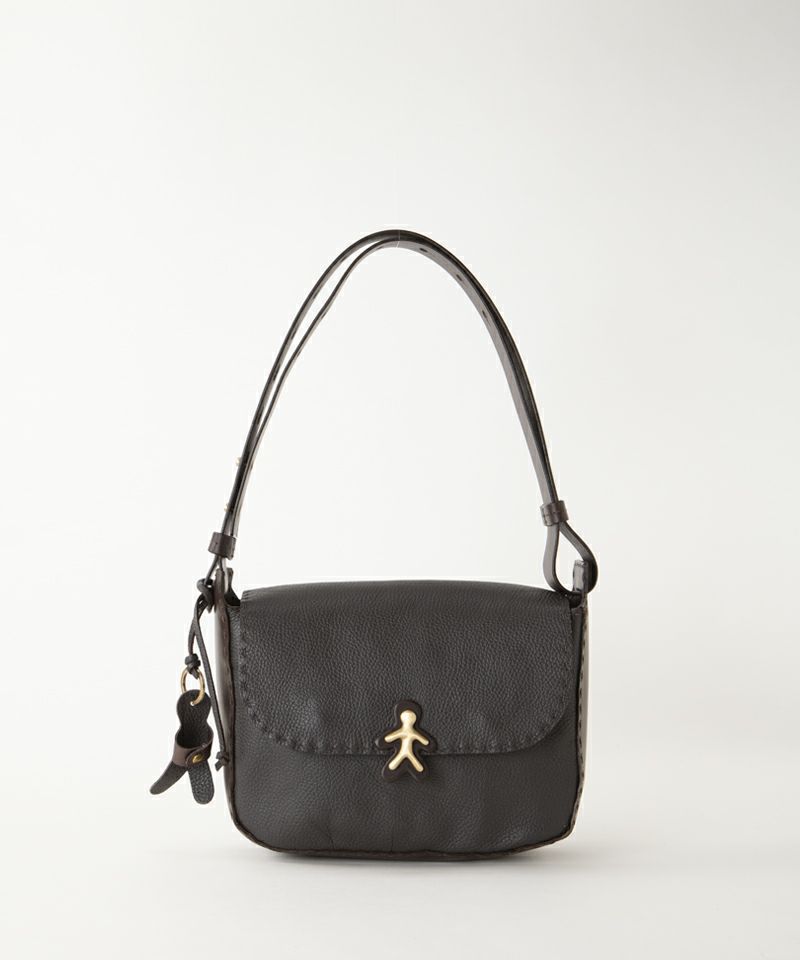 HENRY BEGUELIN BAG ILEANA M SFOD.MAT.BOVINE PRINTED CERVO/T.MORO