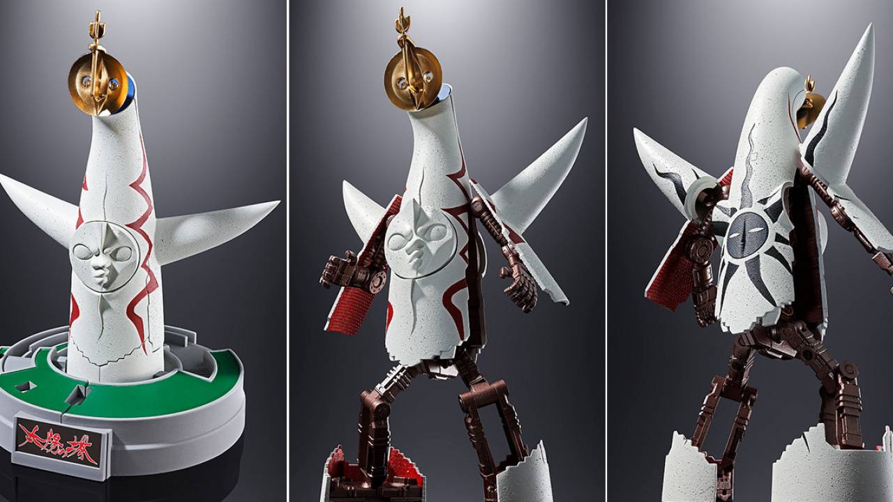 手！足！顔パカっ！太陽の塔が驚異の変形ギミック搭載のロボになった